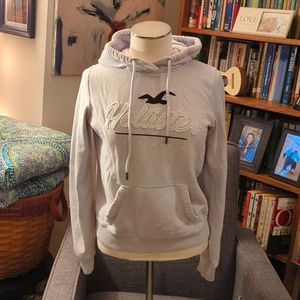 Light blue Hollister hoodie